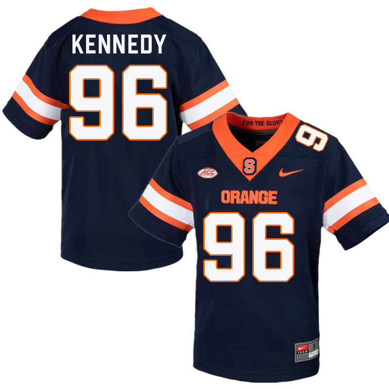 #96 Jackson Kennedy Syracuse Orange Jerseys,Syracuse University Football Uniforms,Apparels-Navy